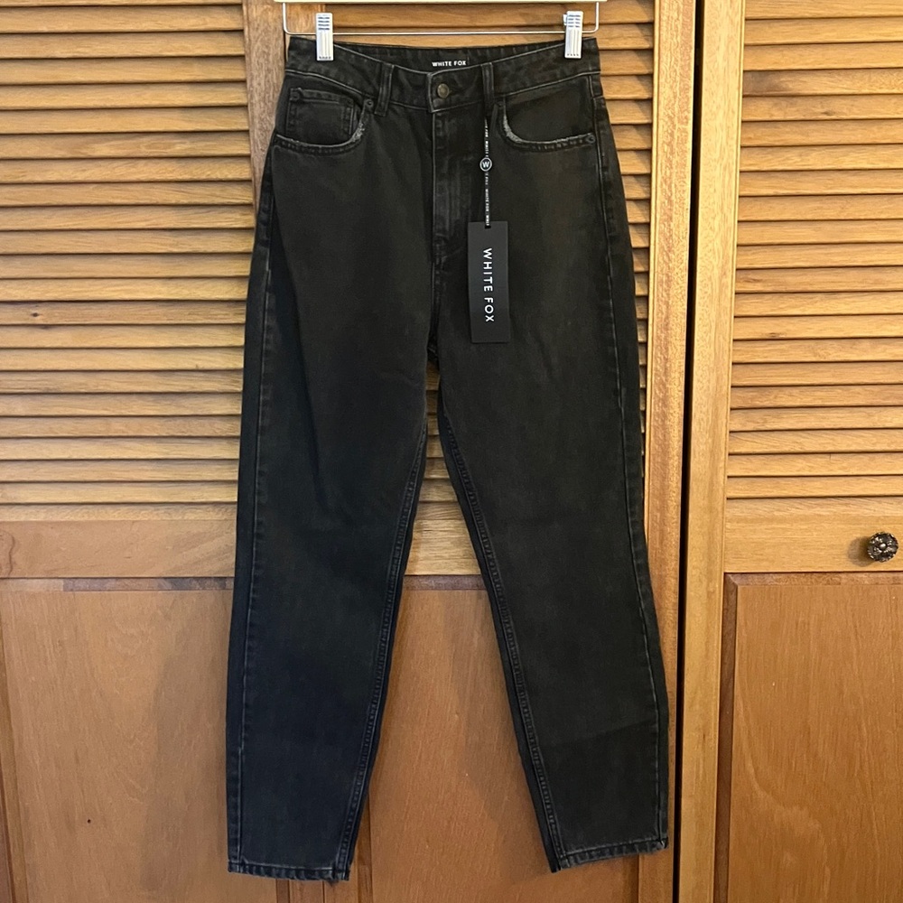 NWT White Fox Jeans - High Rise Boyfriend Jeans